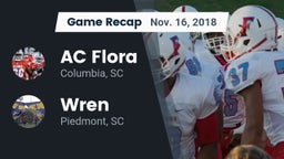 Recap: AC Flora  vs. Wren  2018