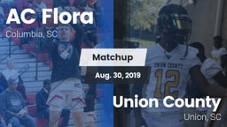 Matchup: AC Flora vs. Union County  2019