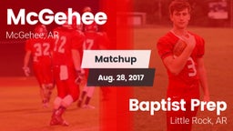 Matchup: McGehee vs. Baptist Prep 2017