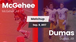 Matchup: McGehee vs. Dumas  2017