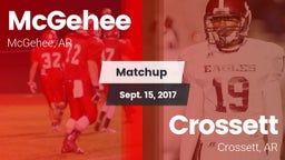 Matchup: McGehee vs. Crossett  2017