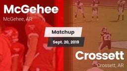 Matchup: McGehee vs. Crossett  2019