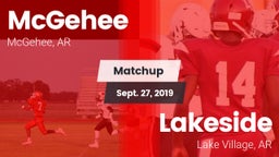 Matchup: McGehee vs. Lakeside  2019