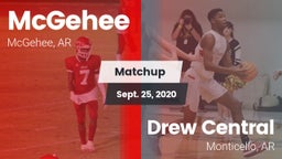 Matchup: McGehee vs. Drew Central  2020