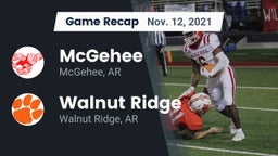 Recap: McGehee  vs. Walnut Ridge  2021