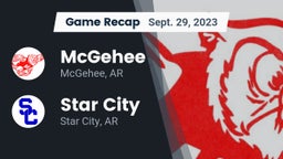 Recap: McGehee  vs. Star City  2023