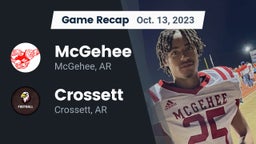Recap: McGehee  vs. Crossett  2023