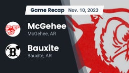 Recap: McGehee  vs. Bauxite  2023