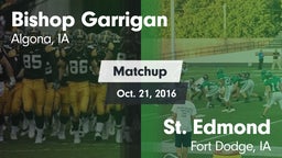 Matchup: Bishop Garrigan vs. St. Edmond  2016
