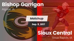 Matchup: Bishop Garrigan vs. Sioux Central  2017