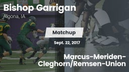 Matchup: Bishop Garrigan vs. Marcus-Meriden-Cleghorn/Remsen-Union 2017