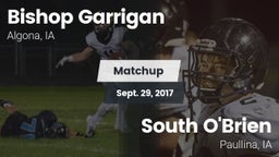 Matchup: Bishop Garrigan vs. South O'Brien  2017
