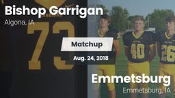 Matchup: Bishop Garrigan vs. Emmetsburg  2018