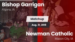 Matchup: Bishop Garrigan vs. Newman Catholic  2018