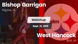 Matchup: Bishop Garrigan vs. West Hancock  2018