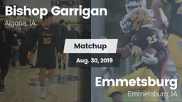 Matchup: Bishop Garrigan vs. Emmetsburg  2019