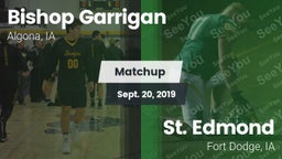 Matchup: Bishop Garrigan vs. St. Edmond  2019