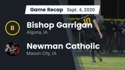 Recap: Bishop Garrigan  vs. Newman Catholic  2020