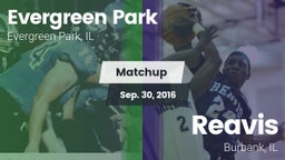 Matchup: Evergreen Park vs. Reavis  2016