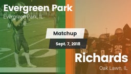 Matchup: Evergreen Park vs. Richards  2018