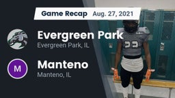 Recap: Evergreen Park  vs. Manteno  2021