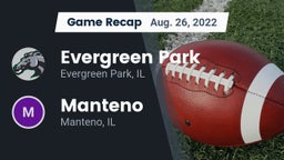Recap: Evergreen Park  vs. Manteno  2022