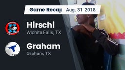 Recap: Hirschi  vs. Graham  2018