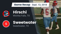 Recap: Hirschi  vs. Sweetwater  2018