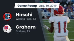 Recap: Hirschi  vs. Graham  2019