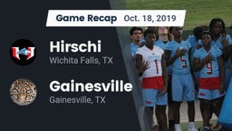 Recap: Hirschi  vs. Gainesville  2019