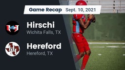 Recap: Hirschi  vs. Hereford  2021