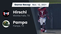 Recap: Hirschi  vs. Pampa  2021