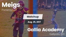 Matchup: Meigs vs. Gallia Academy 2017