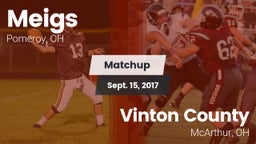 Matchup: Meigs vs. Vinton County  2017