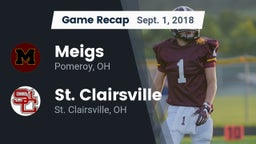 Recap: Meigs  vs. St. Clairsville  2018