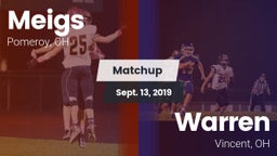 Matchup: Meigs vs. Warren  2019