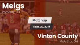Matchup: Meigs vs. Vinton County  2019