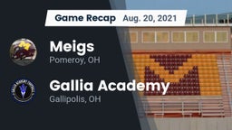 Recap: Meigs  vs. Gallia Academy 2021