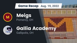Recap: Meigs  vs. Gallia Academy 2022