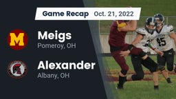 Recap: Meigs  vs. Alexander  2022