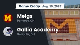 Recap: Meigs  vs. Gallia Academy 2023