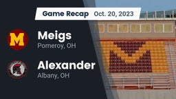 Recap: Meigs  vs. Alexander  2023