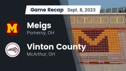 Recap: Meigs  vs. Vinton County  2023