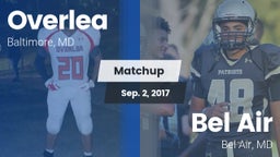 Matchup: Overlea vs. Bel Air  2017