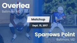 Matchup: Overlea vs. Sparrows Point  2017