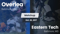 Matchup: Overlea vs. Eastern Tech  2017