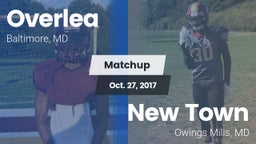 Matchup: Overlea vs. New Town  2017