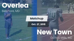 Matchup: Overlea vs. New Town  2018