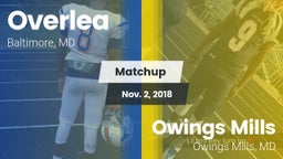 Matchup: Overlea vs. Owings Mills  2018