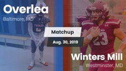 Matchup: Overlea vs. Winters Mill  2019